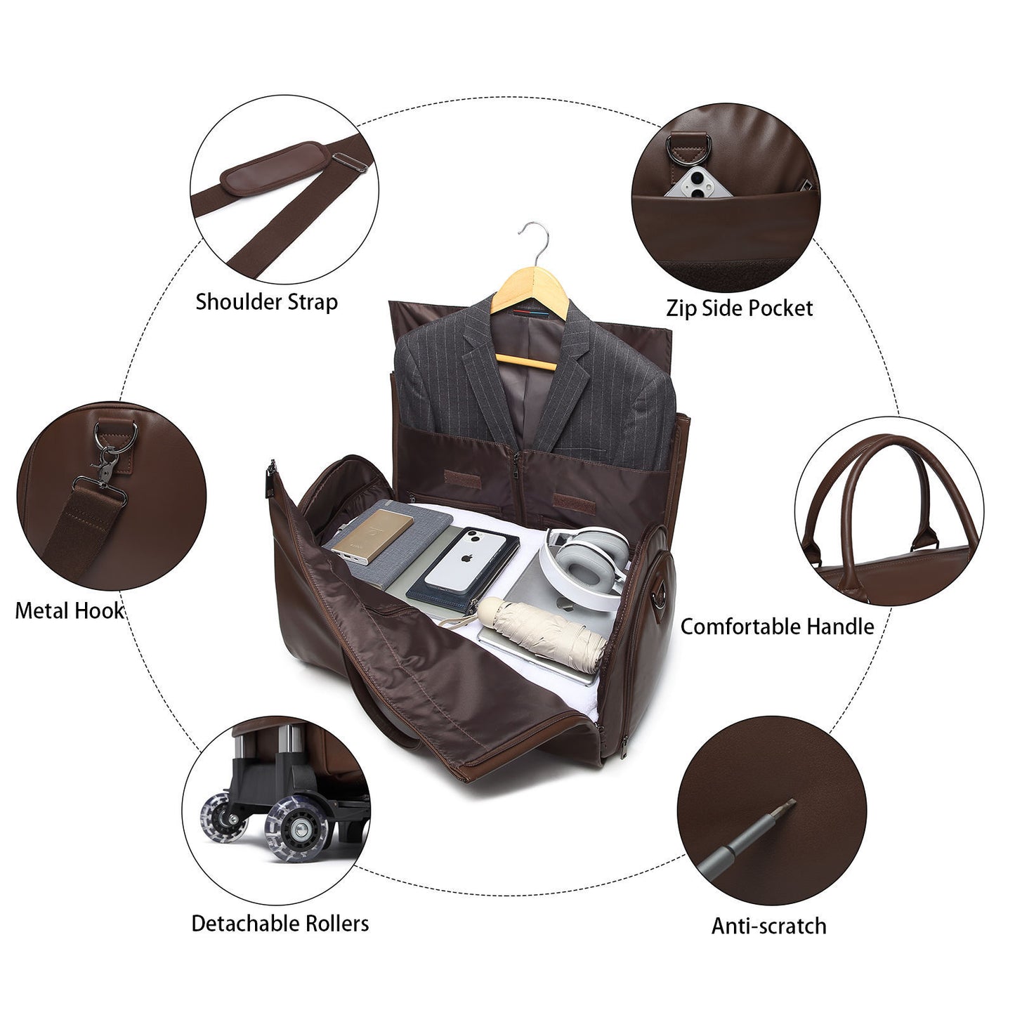 Outdoor Travel Duffel Bag With Wheels
